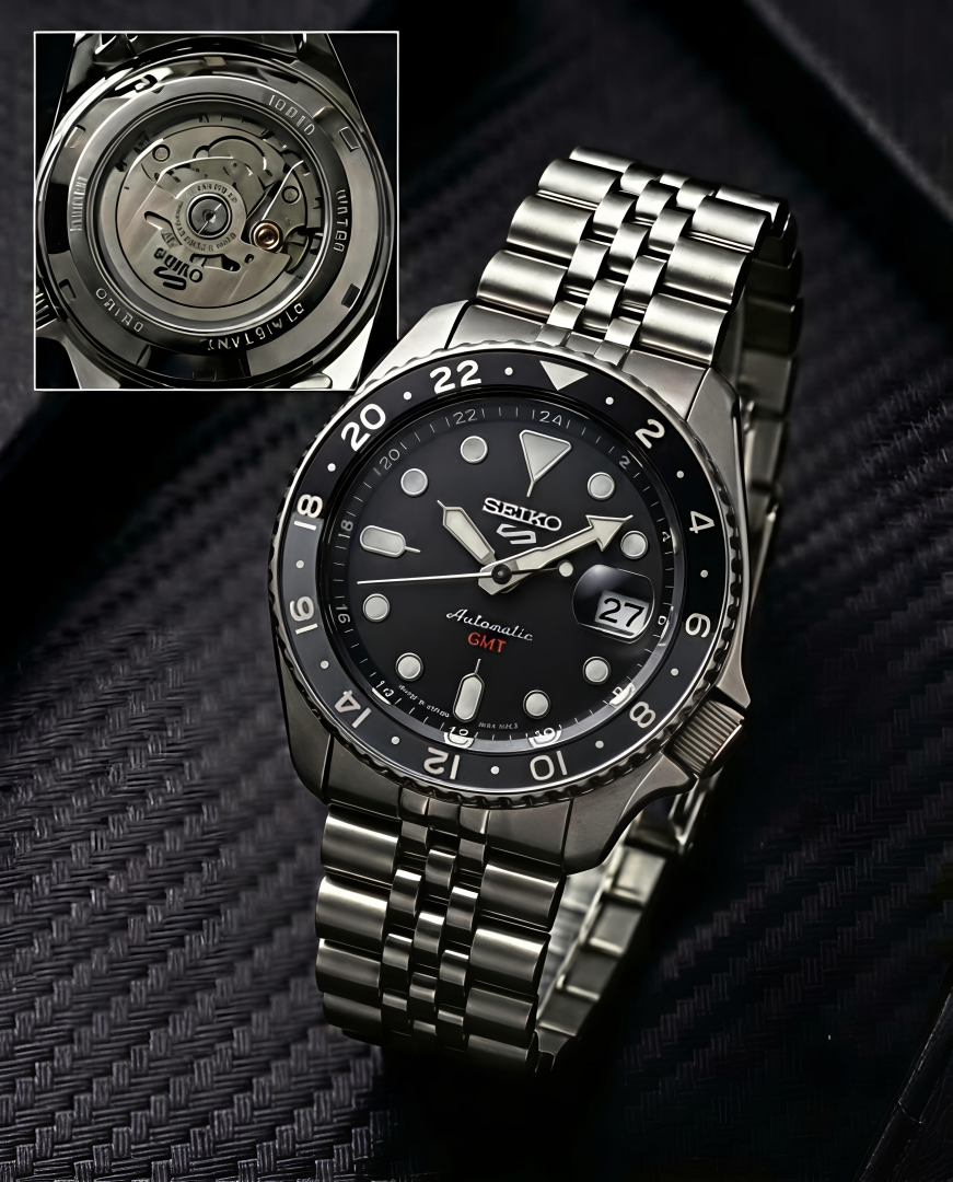 Seik_o 5 Sports GMT Movement Like Automatic