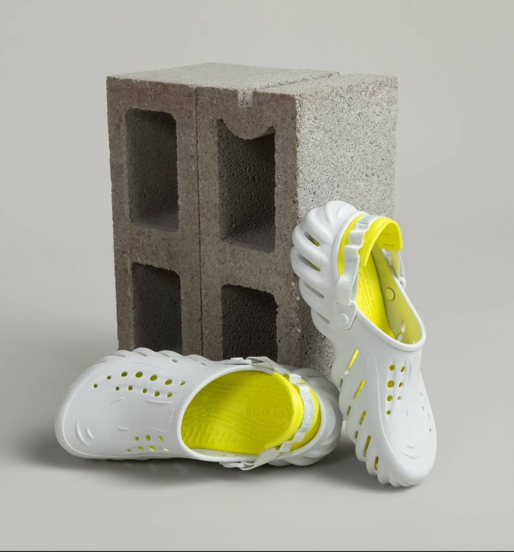 Crocs Echo Clogs Moonlight Cream Yellow