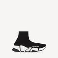 Balenciag_a Speed Trainer Black White