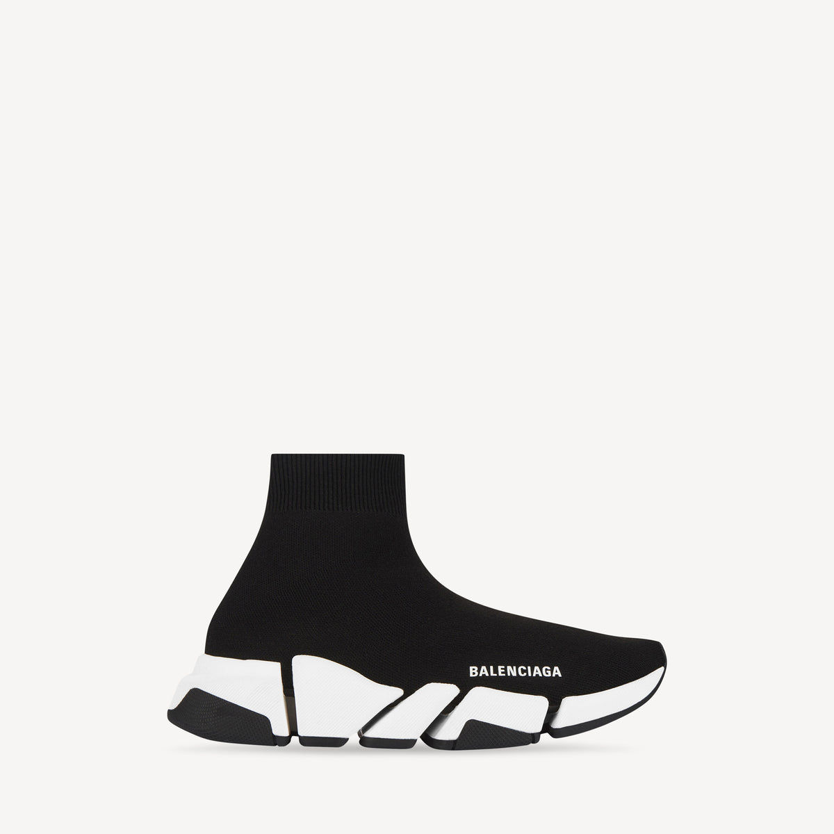 Balenciag_a Speed Trainer Black White