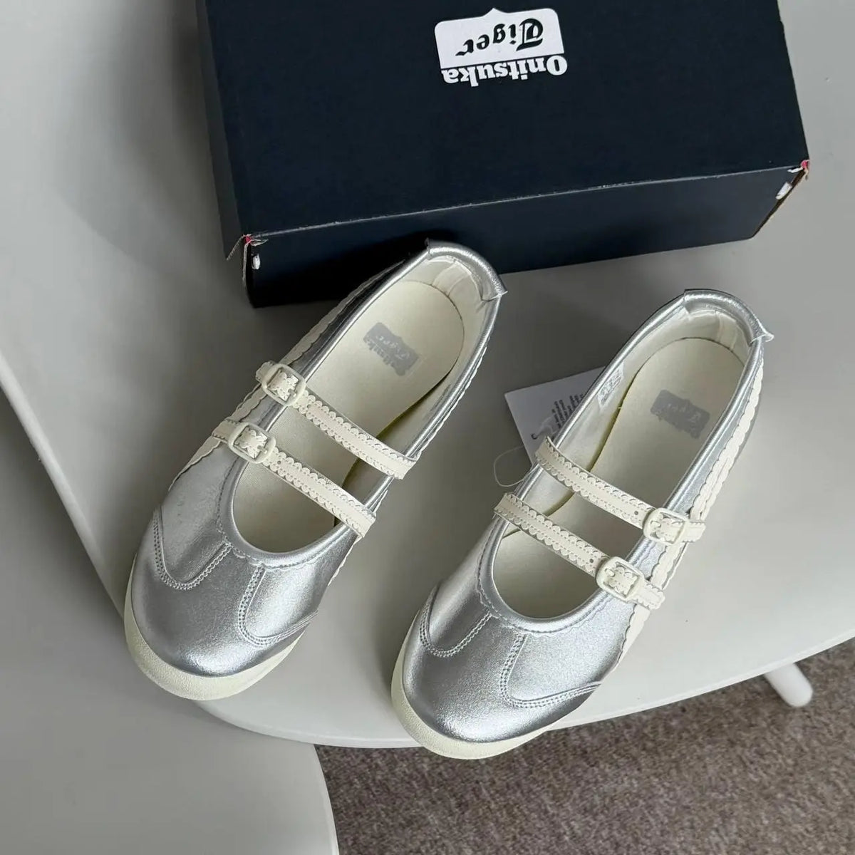 Onitsuk_a Tiger Mexico 66 TGRS Silver Cream